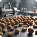 Geëxtrudeerde sojabonen in de textuurontwikkeling van petfood
